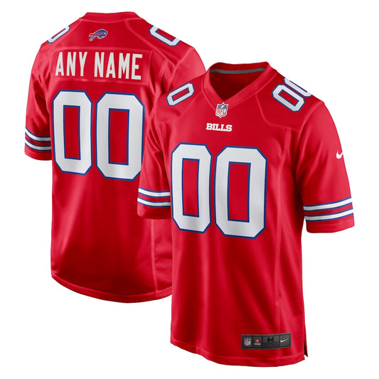 Buffalo Bills Nike Alternate Custom Game Jersey - Red - Sportcify High Quality American Football Jerseys | NFL Jerseys