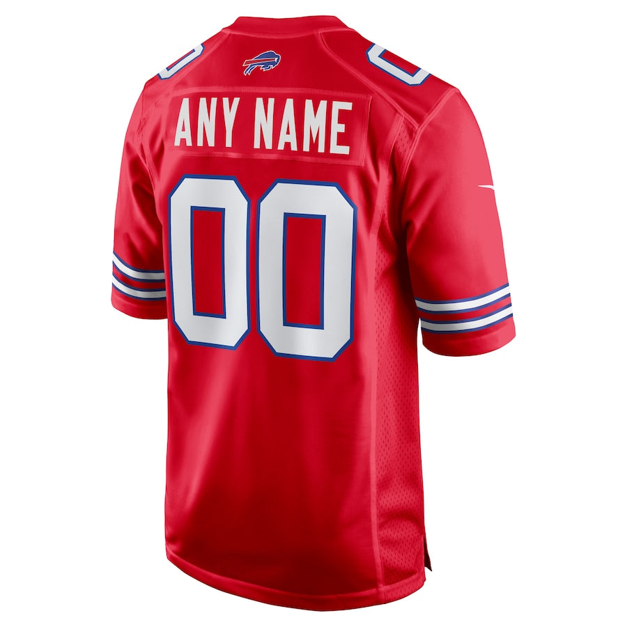 Buffalo Bills Nike Alternate Custom Game Jersey - Red - Sportcify High Quality American Football Jerseys | NFL Jerseys