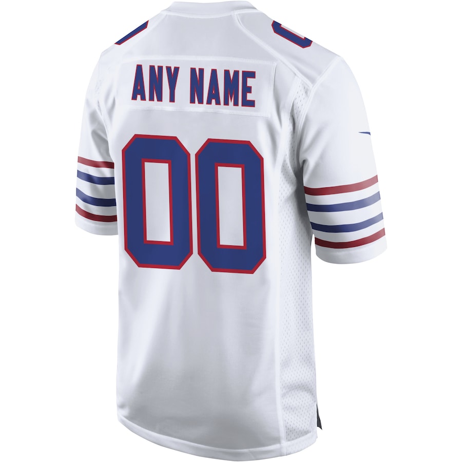 Buffalo Bills Nike Alternate Custom Game Jersey - White - Sportcify High Quality American Football Jerseys | NFL Jerseys