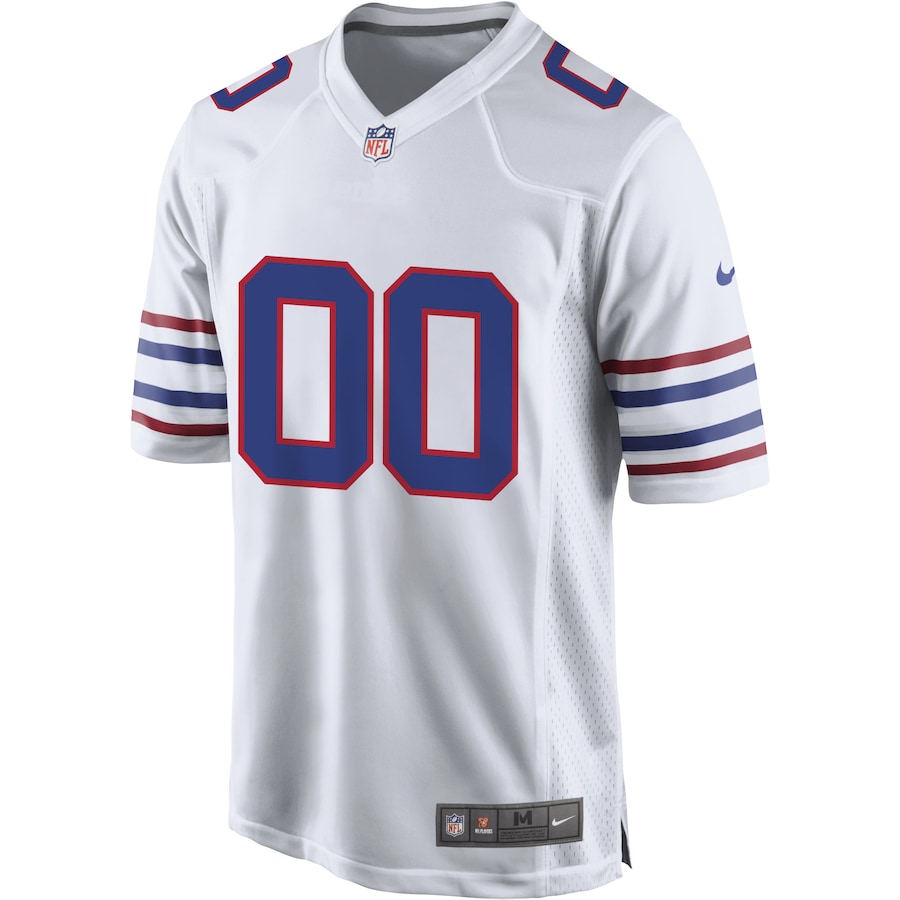 Buffalo Bills Nike Alternate Custom Game Jersey - White - Sportcify High Quality American Football Jerseys | NFL Jerseys