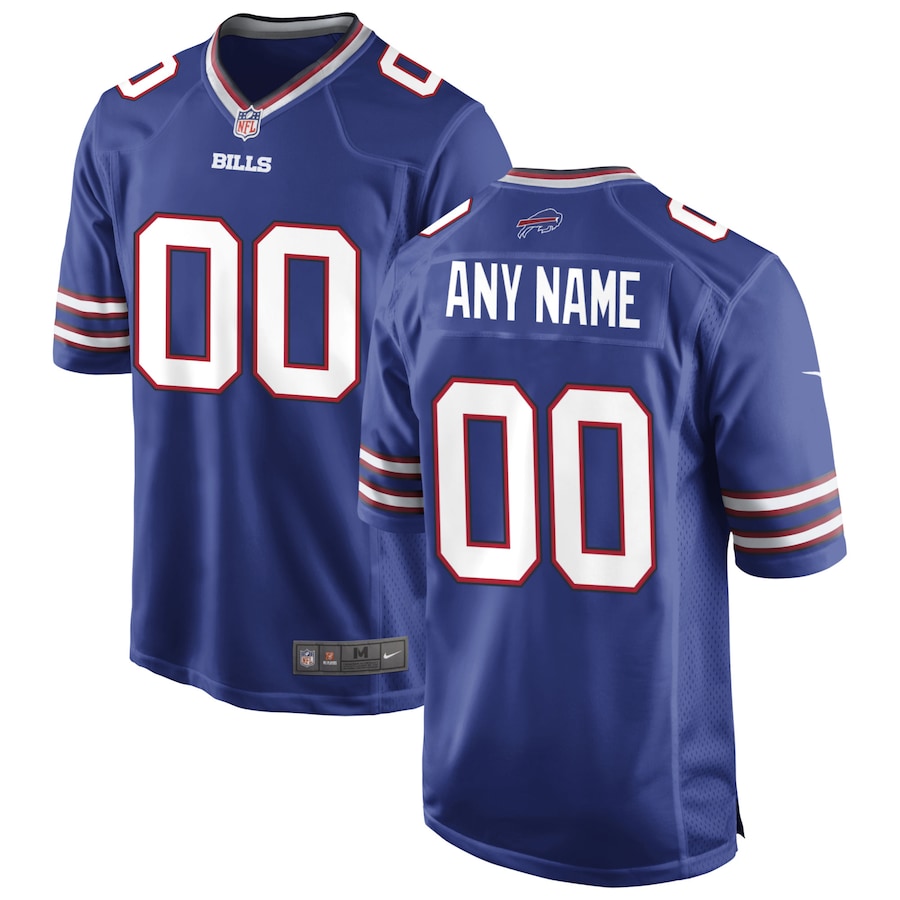 Buffalo Bills Nike Custom Game Jersey - Royal - Sportcify High Quality American Football Jerseys | NFL Jerseys