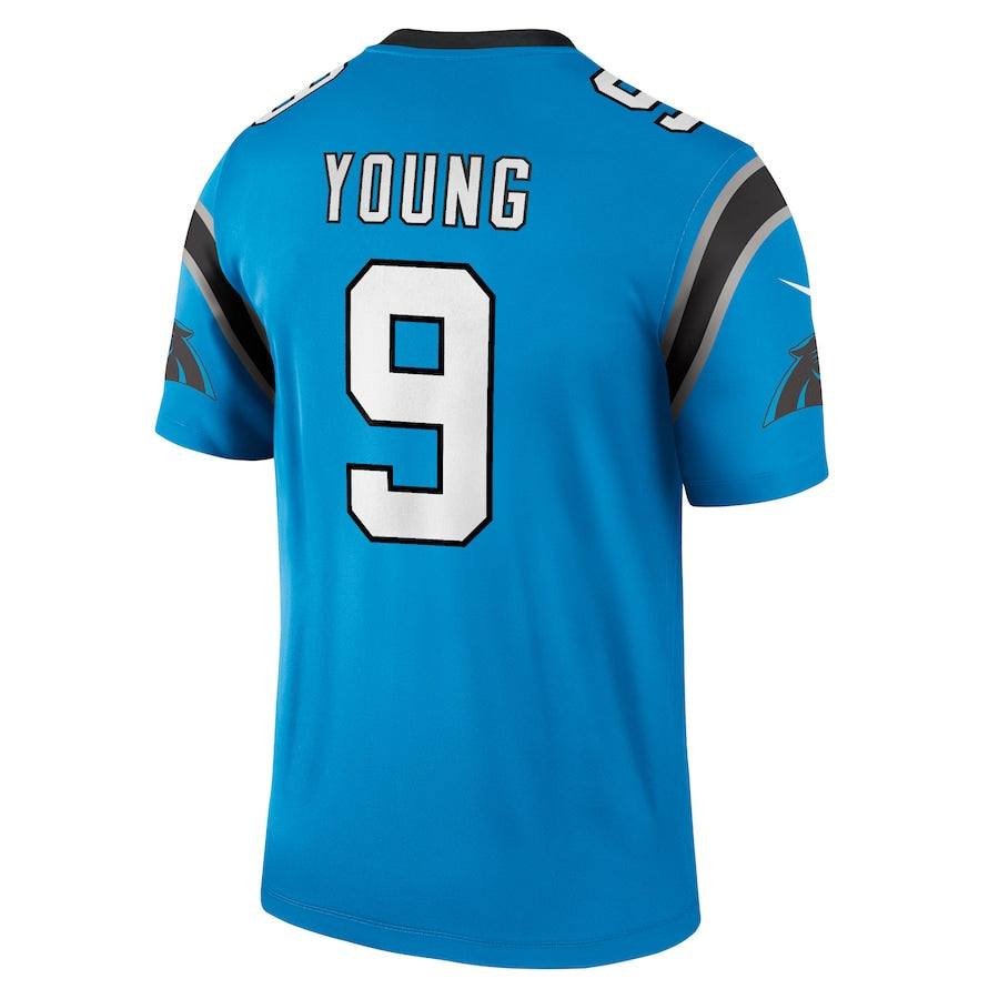 Carolina Panthers Bryce Young Blue Legend Jersey - Sportcify High Quality American Football Jerseys | NFL Jerseys