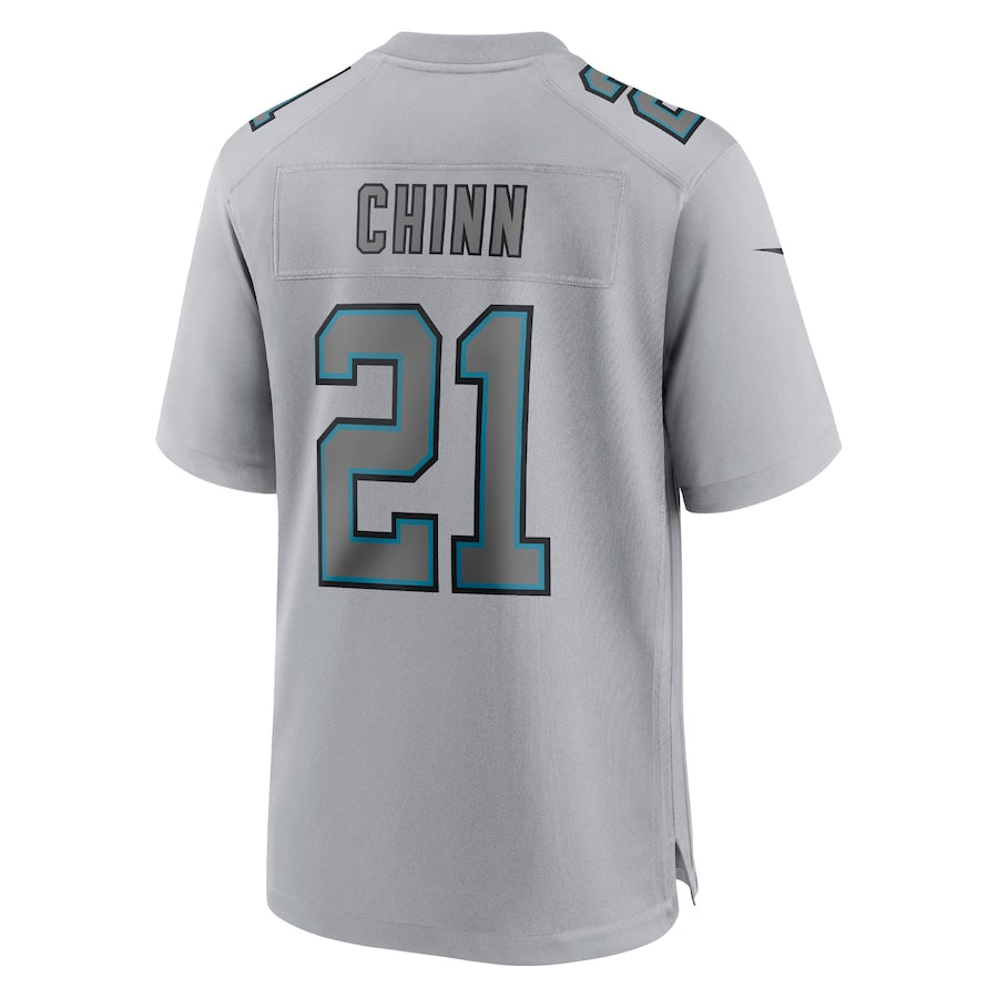 Carolina Panthers Jeremy Chinn Gray Atmosphere Fashion Game Jersey - Sportcify High Quality American Football Jerseys | NFL Jerseys