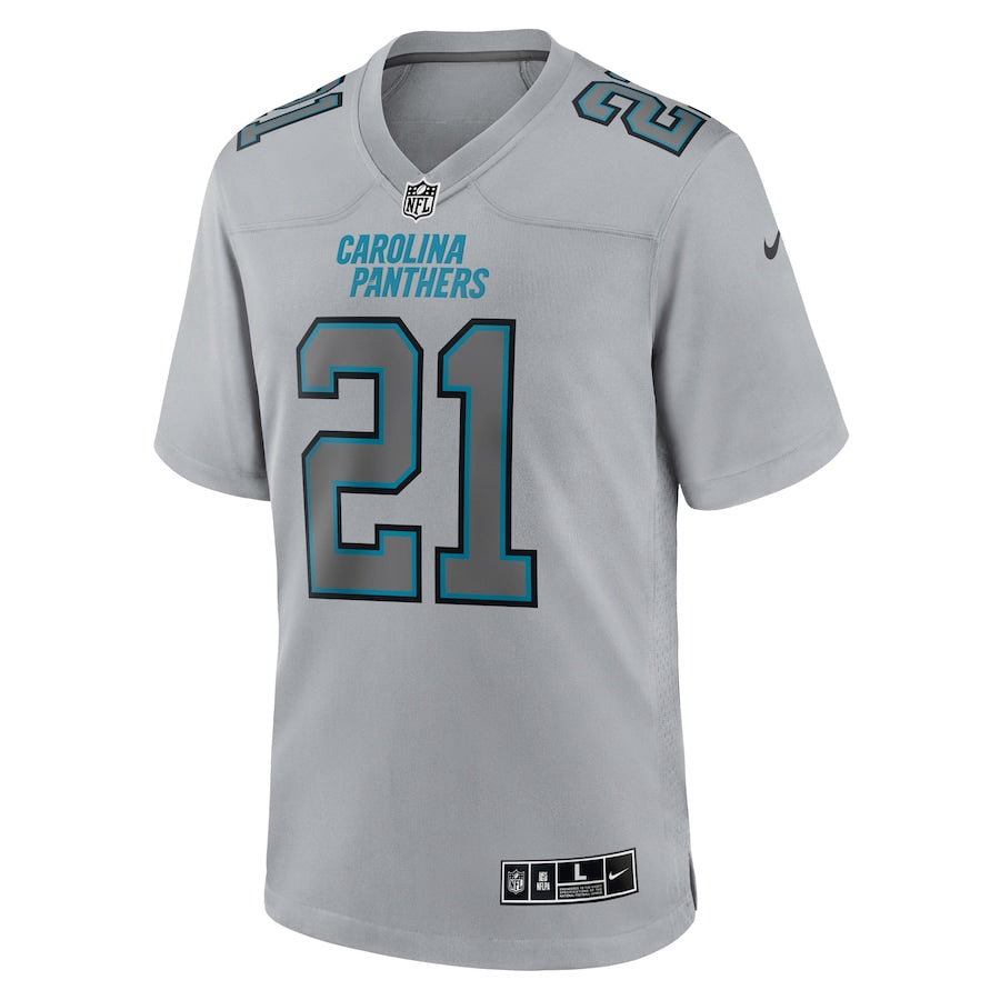 Carolina Panthers Jeremy Chinn Gray Atmosphere Fashion Game Jersey - Sportcify High Quality American Football Jerseys | NFL Jerseys