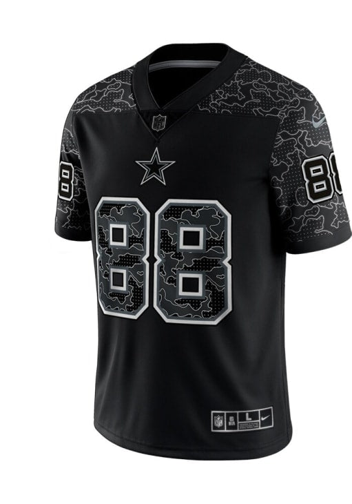 CeeDee Lamb Nike Dallas Cowboys Mens Black REFLECTIVE Limited Football Jersey - Sportcify High Quality American Football Jerseys | NFL Jerseys