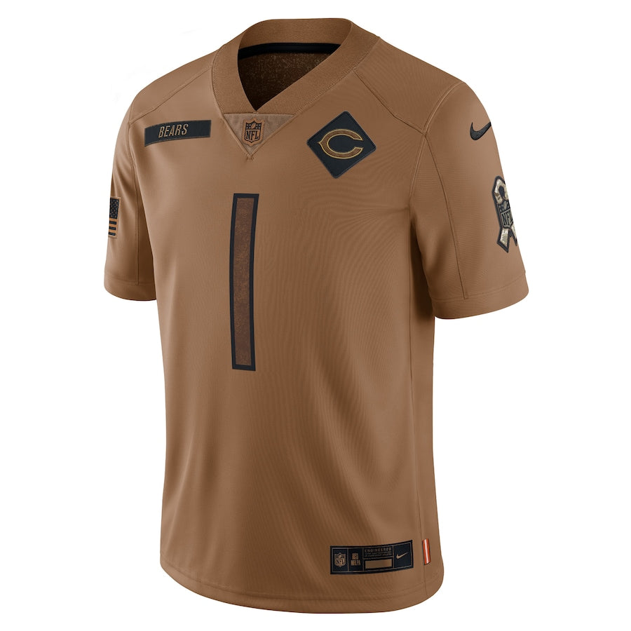 Chicago Bears 2023 Salute to Service Jersey - Justin Fields - Sportcify High Quality American Football Jerseys | NFL Jerseys