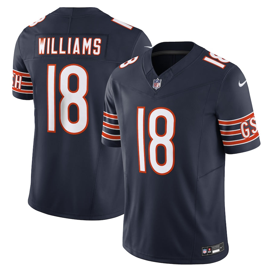 Chicago Bears Caleb Williams Navy Limited Jersey - Sportcify High Quality American Football Jerseys | NFL Jerseys