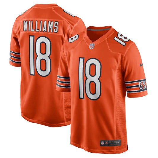 Chicago Bears Caleb Williams Orange Alternate 2024 NFL Draft First Round Pick Player Game Jersey - Sportcify High Quality American Football Jerseys | NFL Jerseys