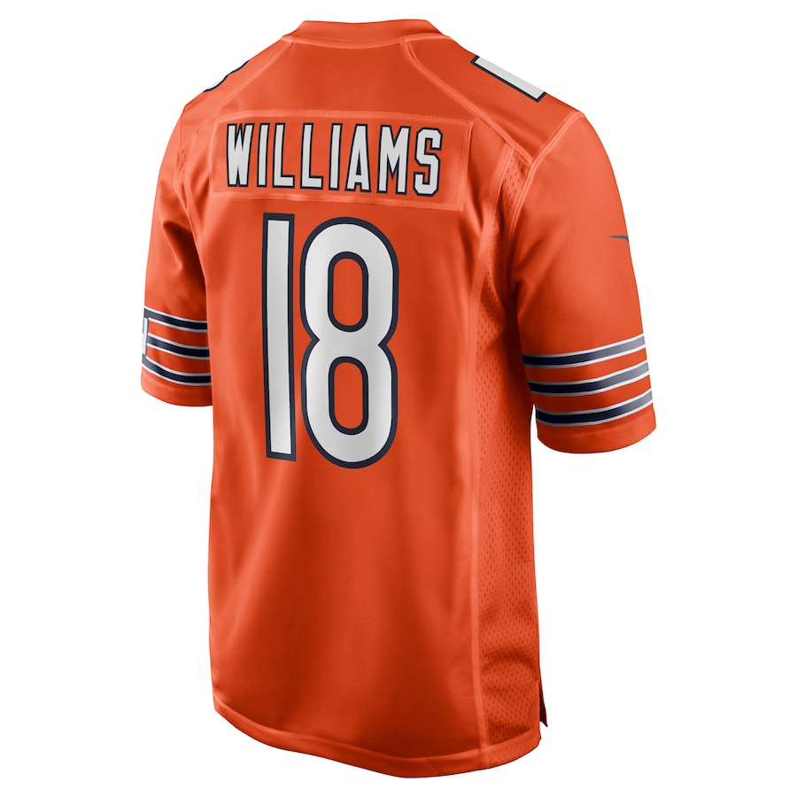 Chicago Bears Caleb Williams Orange Alternate 2024 NFL Draft First Round Pick Player Game Jersey - Sportcify High Quality American Football Jerseys | NFL Jerseys