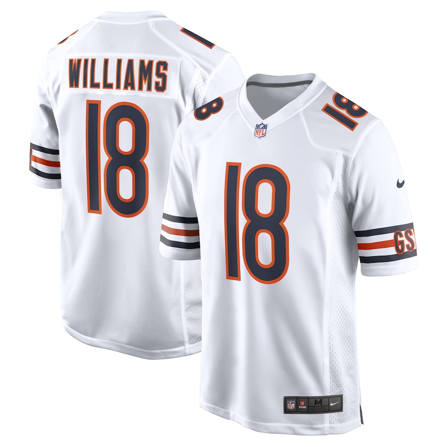 Chicago Bears Caleb Williams White 2024 NFL Draft First Round Pick Player Game Jersey - Sportcify High Quality American Football Jerseys | NFL Jerseys