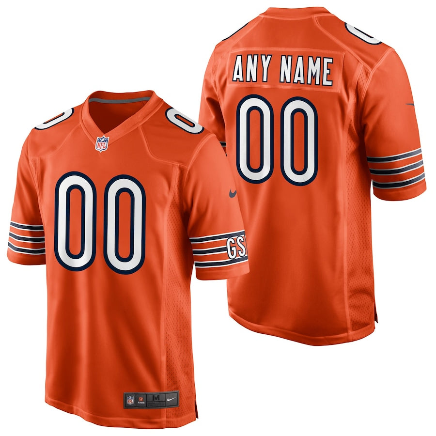 Chicago Bears Game Alternate Jersey - Orange - Custom - Sportcify High Quality American Football Jerseys | NFL Jerseys