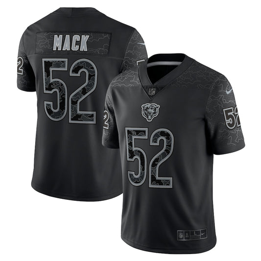 Chicago Bears Reflective Limited Jersey - Khalil Mack - Sportcify High Quality American Football Jerseys | NFL Jerseys