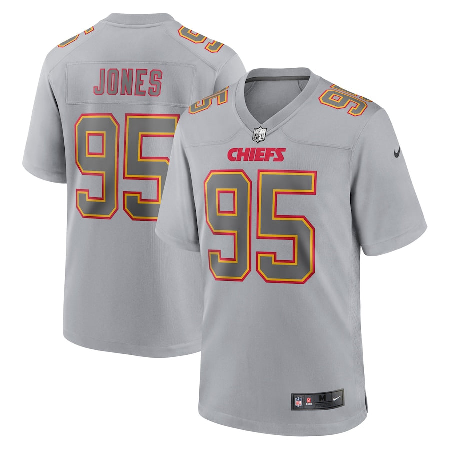 Chris Jones Kansas City Chiefs Gray Atmosphere Fashion Game Jersey - Sportcify High Quality American Football Jerseys | NFL Jerseys