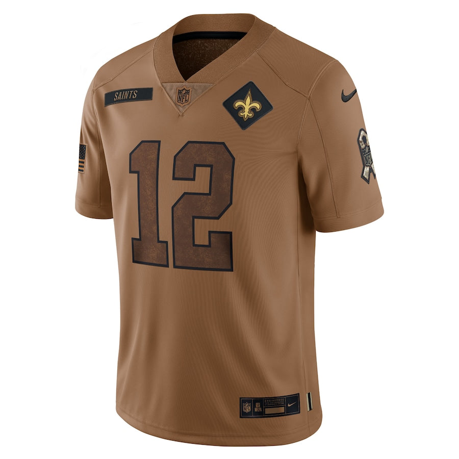 Chris Olave Brown New Orleans Saints 2023 Salute To Service Limited Jersey - Sportcify High Quality American Football Jerseys | NFL Jerseys