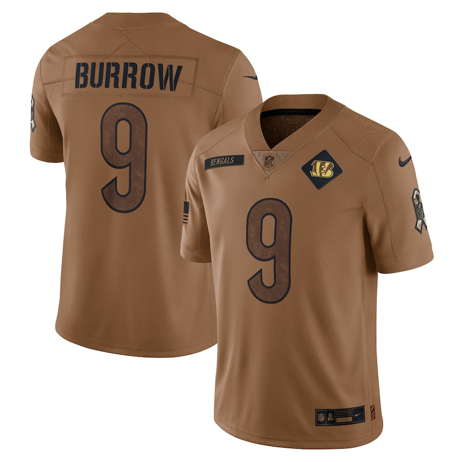 Cincinnati Bengals 2023 Salute to Service Jersey - Joe Burrow - Sportcify High Quality American Football Jerseys | NFL Jerseys