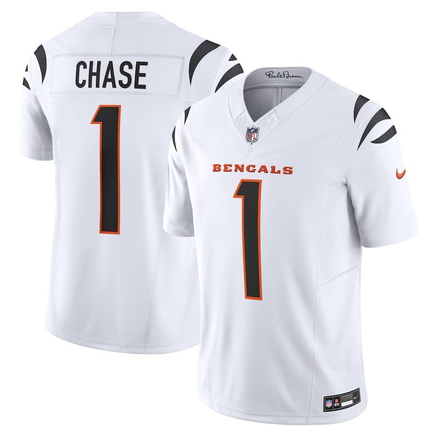 Cincinnati Bengals Ja'Marr Chase White Jersey - Sportcify High Quality American Football Jerseys | NFL Jerseys