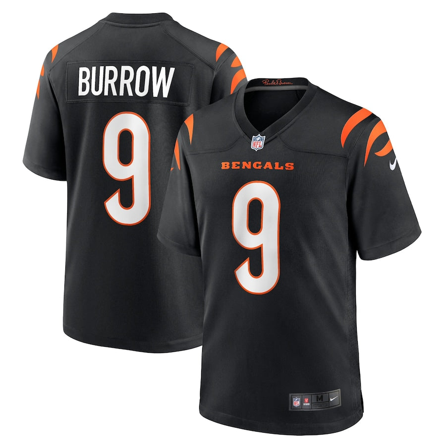 Cincinnati Bengals Nike Game Home Team Colour Jersey - Black - Joe Burrow - Sportcify High Quality American Football Jerseys | NFL Jerseys