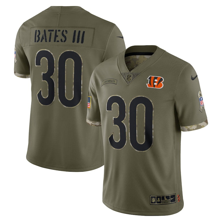 Cincinnati Bengals Olive 2022 Salute To Service Limited Jersey - Sportcify High Quality American Football Jerseys | NFL Jerseys