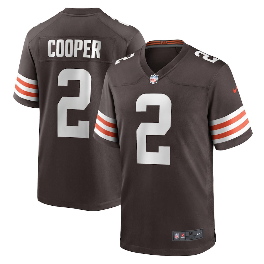 Cleveland Browns Amari Cooper Brown Player Game Jersey - Sportcify High Quality American Football Jerseys | NFL Jerseys