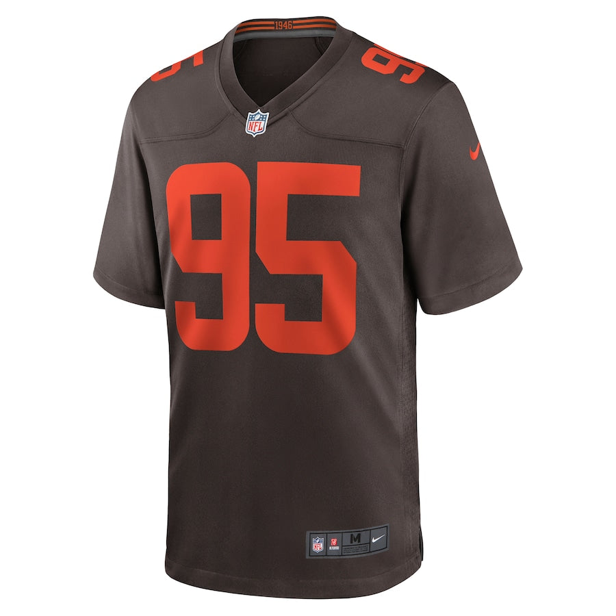 Cleveland Browns Myles Garrett Brown Alternate Game Jersey - Sportcify High Quality American Football Jerseys | NFL Jerseys