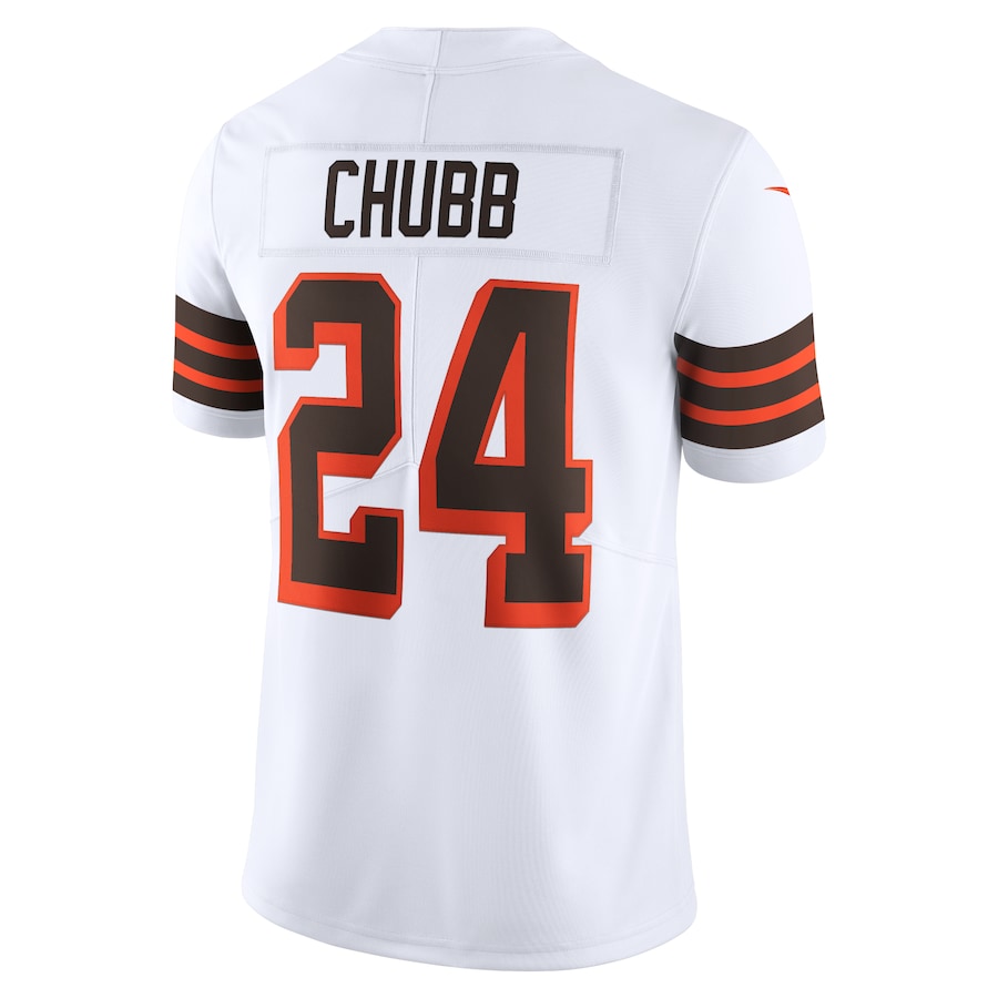 Cleveland Browns Chubb Nike White 1946 Collection Alternate Vapor Limited Jersey - Sportcify High Quality American Football Jerseys | NFL Jerseys