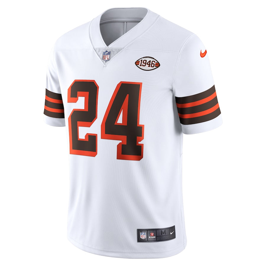 Cleveland Browns Chubb Nike White 1946 Collection Alternate Vapor Limited Jersey - Sportcify High Quality American Football Jerseys | NFL Jerseys