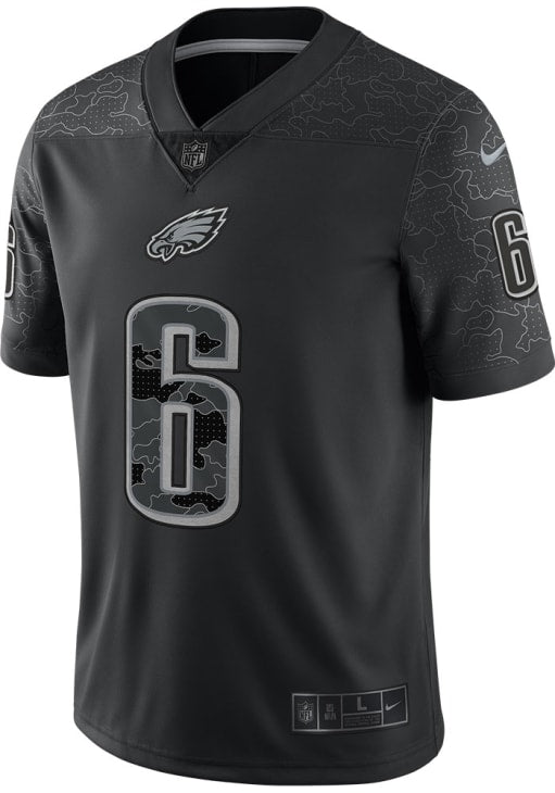 DeVonta Smith Philadelphia Eagles Jerseys RFLCTV Limited Jersey - Black - Sportcify High Quality American Football Jerseys | NFL Jerseys