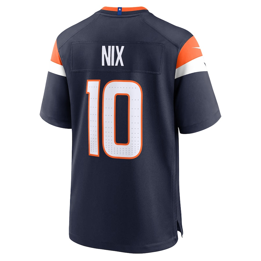 Denver Broncos Bo Nix Navy Alternate Game Jersey - Sportcify High Quality American Football Jerseys | NFL Jerseys