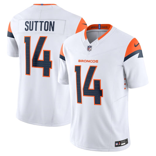 Denver Broncos Courtland Sutton White Mile High Collection Jersey - Sportcify High Quality American Football Jerseys | NFL Jerseys