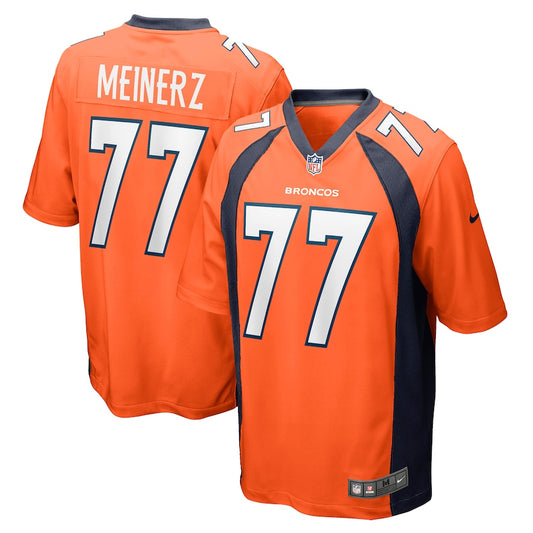 Denver Broncos Quinn Meinerz Orange Game Jersey - Sportcify High Quality American Football Jerseys | NFL Jerseys