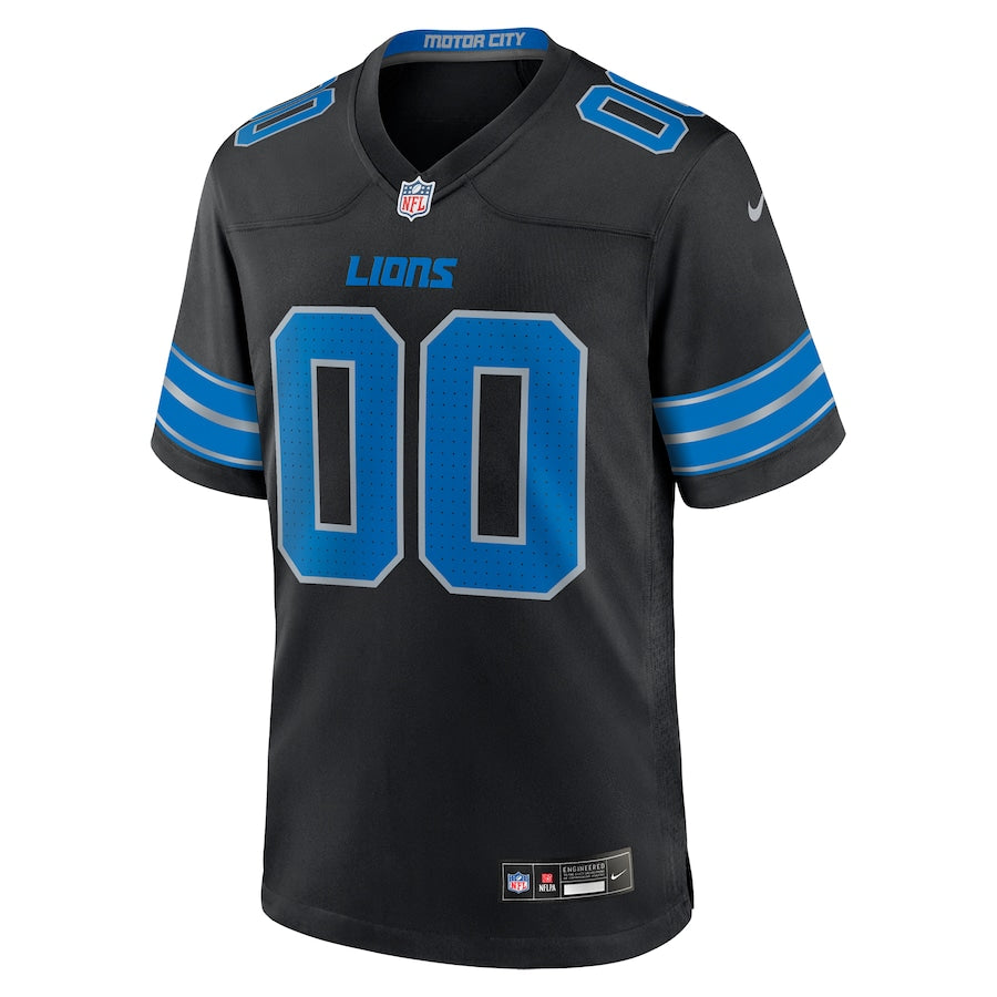 Detroit Lions Alternate Black Custom Game Jersey - Sportcify High Quality American Football Jerseys | NFL Jerseys