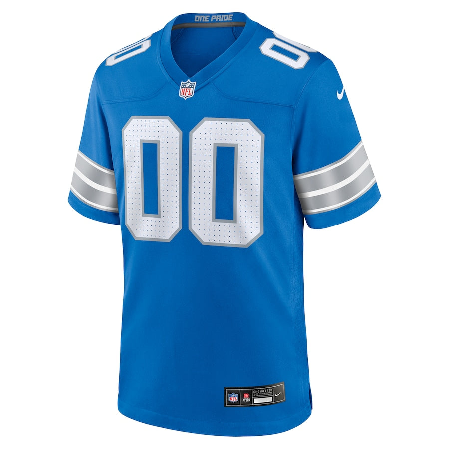 Detroit Lions Blue Custom Game Jersey - Sportcify High Quality American Football Jerseys | NFL Jerseys