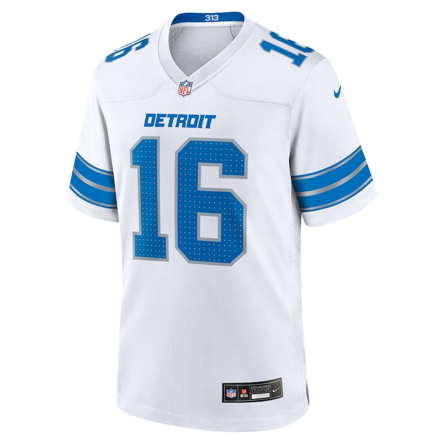 Detroit Lions Jared Goff White Game Jersey - Sportcify High Quality American Football Jerseys | NFL Jerseys