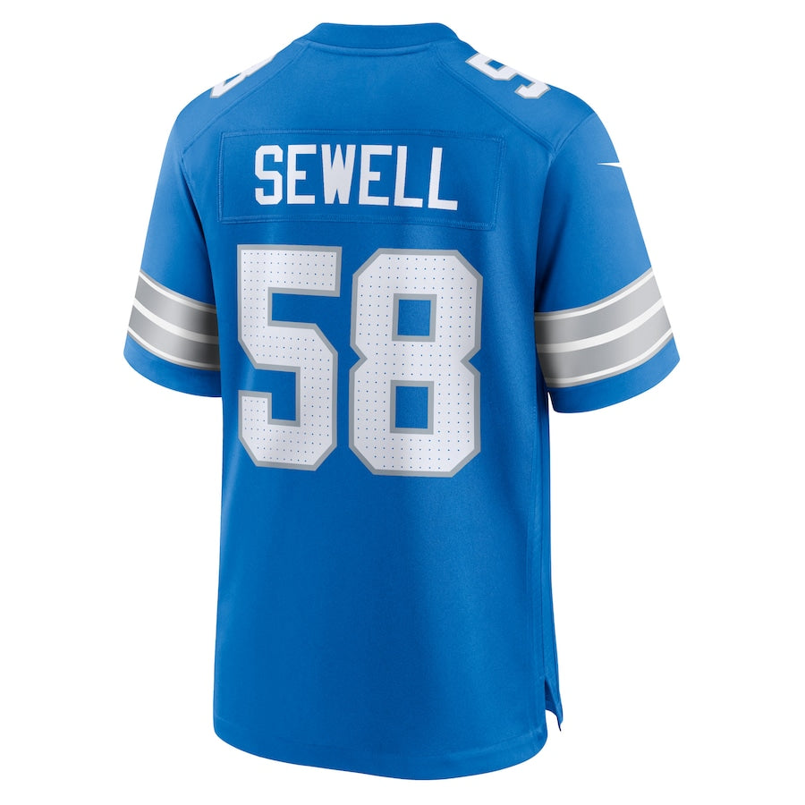 Detroit Lions Penei Sewell Blue Game Jersey - Sportcify High Quality American Football Jerseys | NFL Jerseys