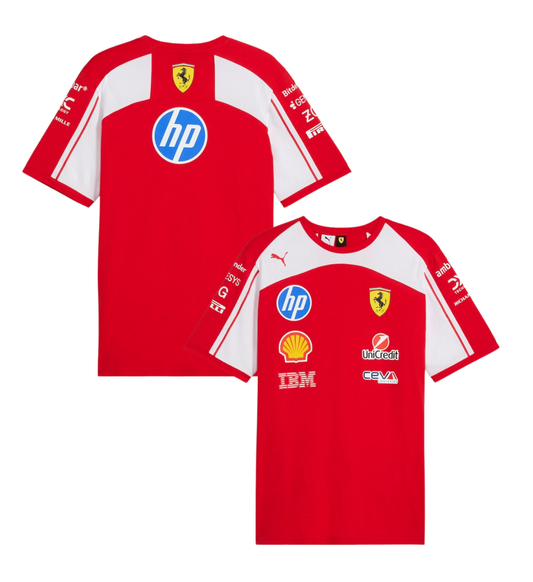 Ferrari 2026 Team T-Shirt - Red
