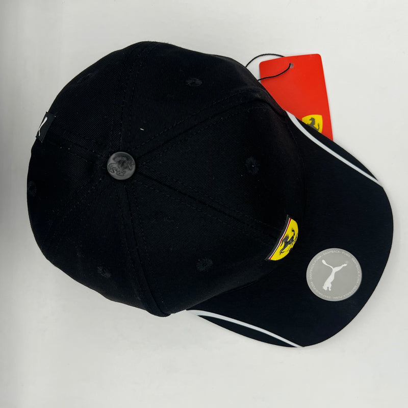 Ferrari Black Classic Speedcat Cap