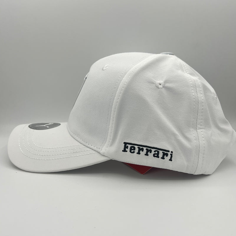 Ferrari White Essential Fan Cap 2025 | Racing Cap | Sportcify |