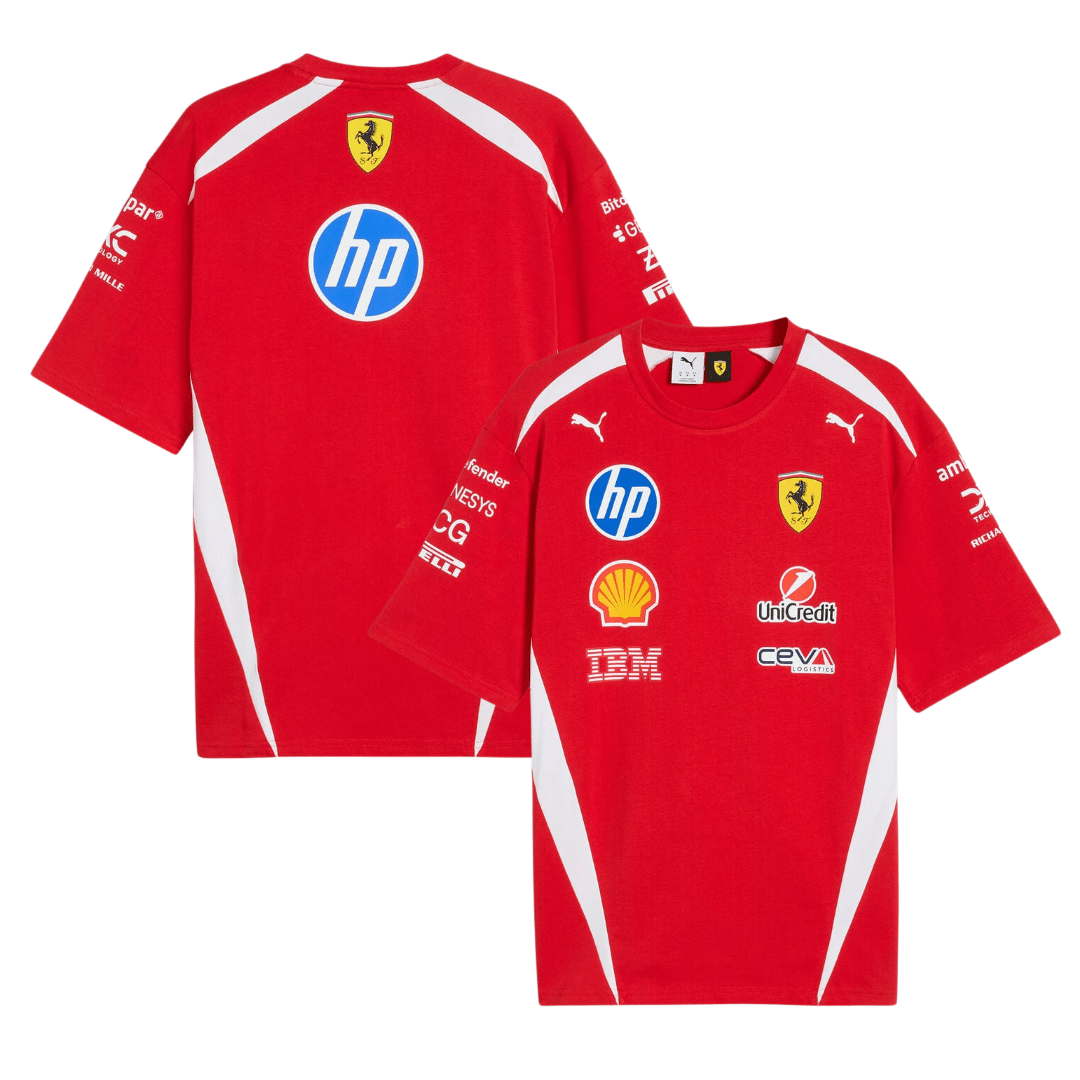 Ferrari 2026 Drivers T-Shirt - Red | Racing Shirt | Sportcify |