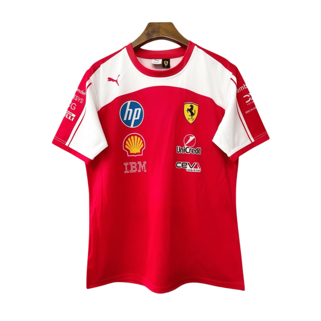 Ferrari 2026 Team T-Shirt - Red | Racing Shirt | Sportcify |