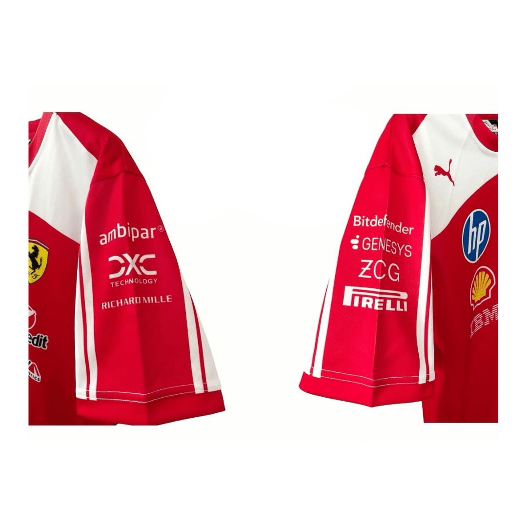 Ferrari 2026 Team T-Shirt - Red | Racing Shirt | Sportcify |