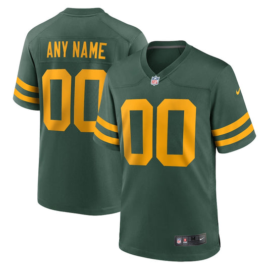 Green Bay Packers Green Alternate Custom Jersey - Sportcify High Quality American Football Jerseys | NFL Jerseys