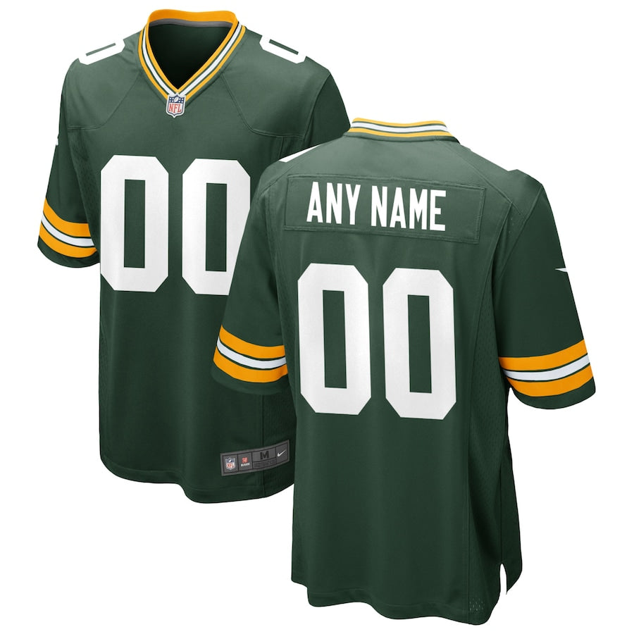 Green Bay Packers Green Custom Game Jersey - Sportcify High Quality American Football Jerseys | NFL Jerseys