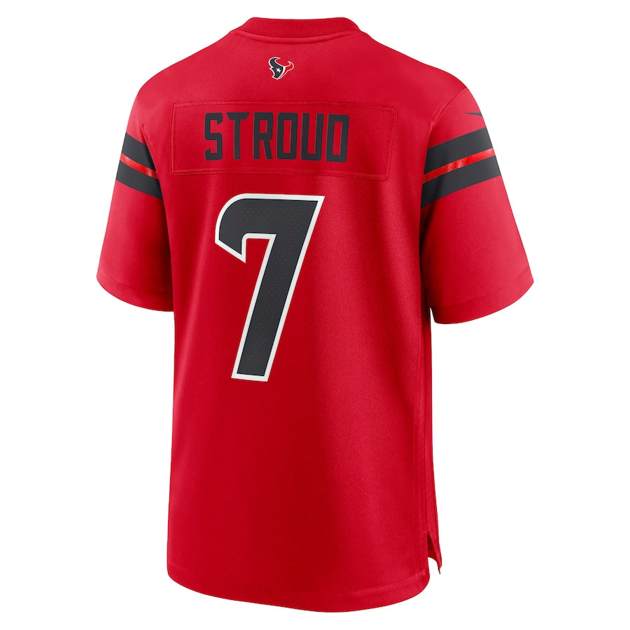 Houston Texans C.J. Stroud Red Alternate Game Jersey - Sportcify High Quality American Football Jerseys | NFL Jerseys