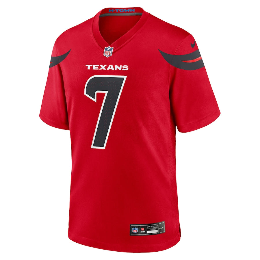 Houston Texans C.J. Stroud Red Alternate Game Jersey - Sportcify High Quality American Football Jerseys | NFL Jerseys