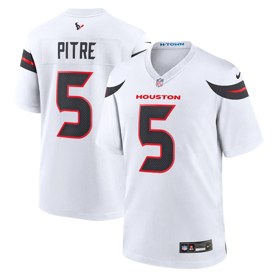 Houston Texans Jalen Pitre White Game Jersey - Sportcify High Quality American Football Jerseys | NFL Jerseys