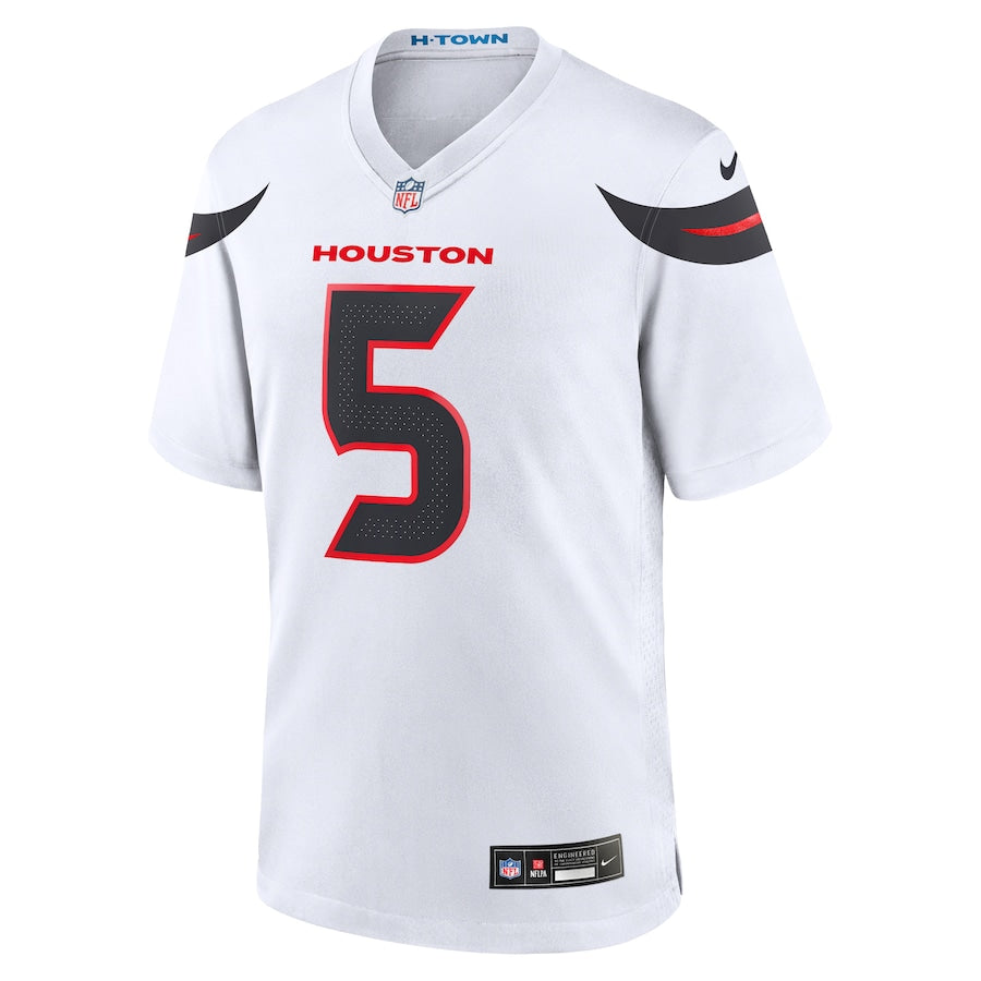 Houston Texans Jalen Pitre White Game Jersey - Sportcify High Quality American Football Jerseys | NFL Jerseys