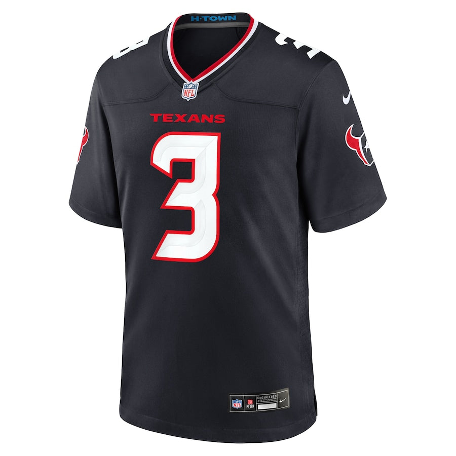 Houston Texans Tank Dell Navy Game Jersey - Sportcify High Quality American Football Jerseys | NFL Jerseys