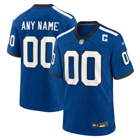 Indiana Nights Indianapolis Colts Blue Alternate Custom Game Jersey - Sportcify High Quality American Football Jerseys | NFL Jerseys