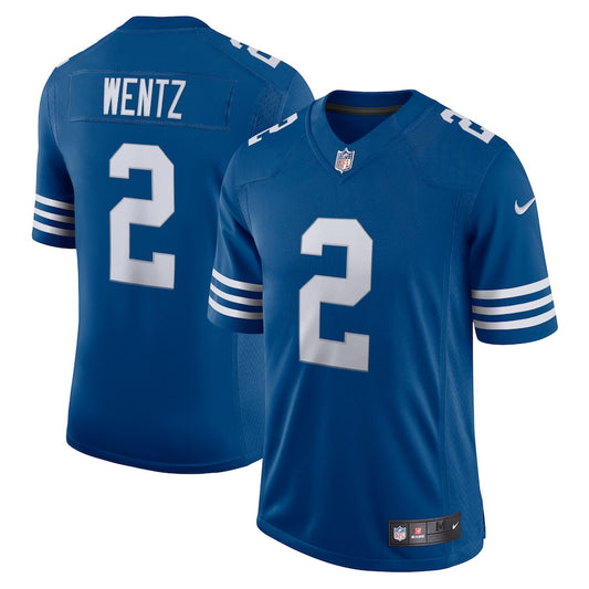 Indianapolis Colts Carson Wentz Royal Alternate Vapor Limited Jersey - Sportcify High Quality American Football Jerseys | NFL Jerseys