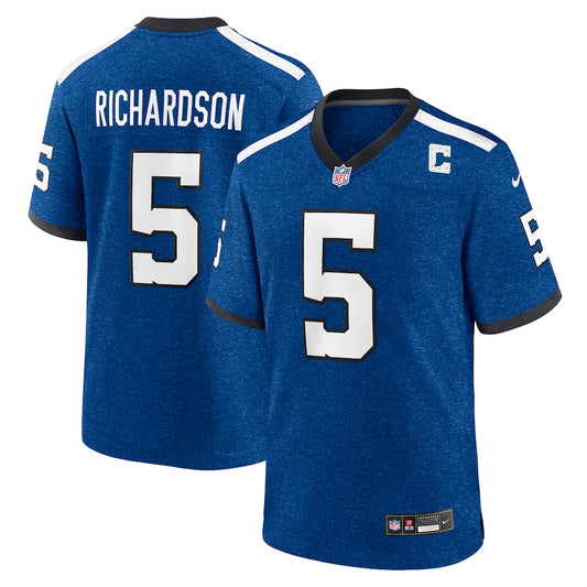 Indianapolis Colts Anthony Richardson Royal Indiana Nights Alternate Game Jersey - Sportcify High Quality American Football Jerseys | NFL Jerseys